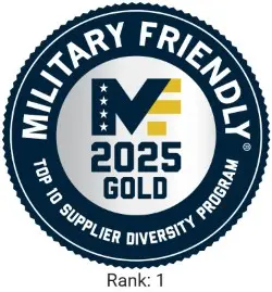 Military Friendly 2025 Gold